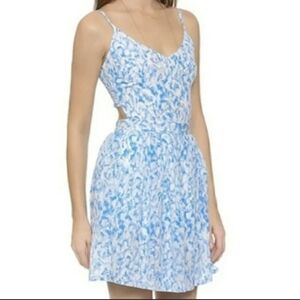 Joie Hudette cut out silk sundress